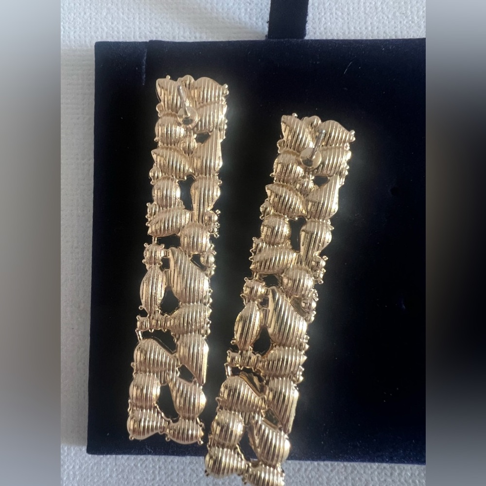 Multi stone earring - Picture 2 of 4